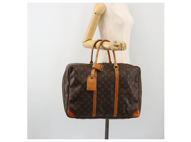 LOUIS VUITTON Borsa Boston Monogram Sirius 45 M41408 LV Auth 189157 Monogramma - vista 22