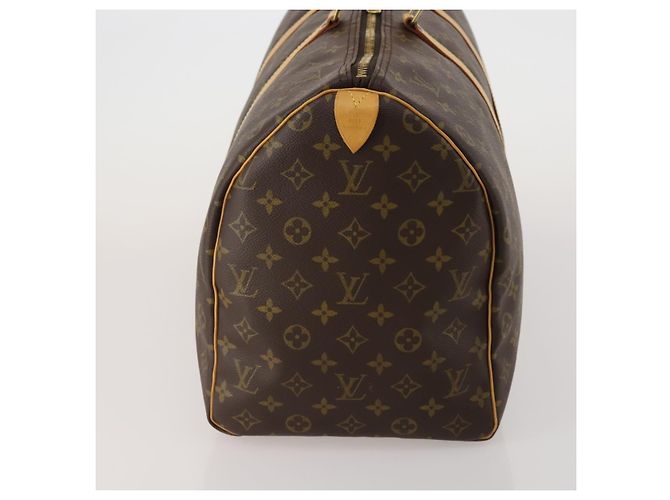 LOUIS VUITTON Borsa Boston Monogram Keepall 50 M41426 LV Auth 189820V Monogramma - vista 4