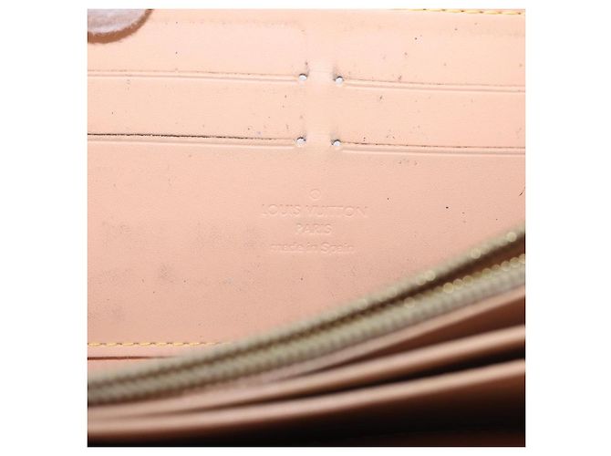 LOUIS VUITTON Monogram Multicolor Zippy Wallet White M60274 LV Auth BA14074 Bianco Monogramma - vista 17