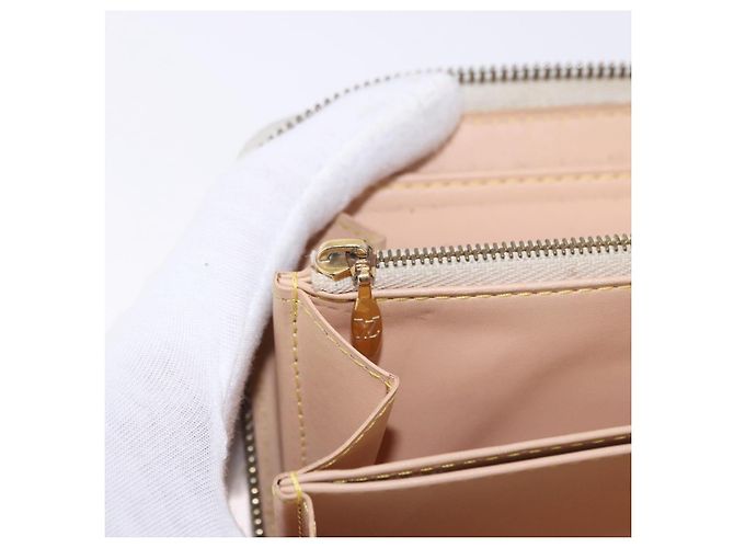 LOUIS VUITTON Monogram Multicolor Zippy Wallet White M60274 LV Auth BA14074 Bianco Monogramma - vista 21