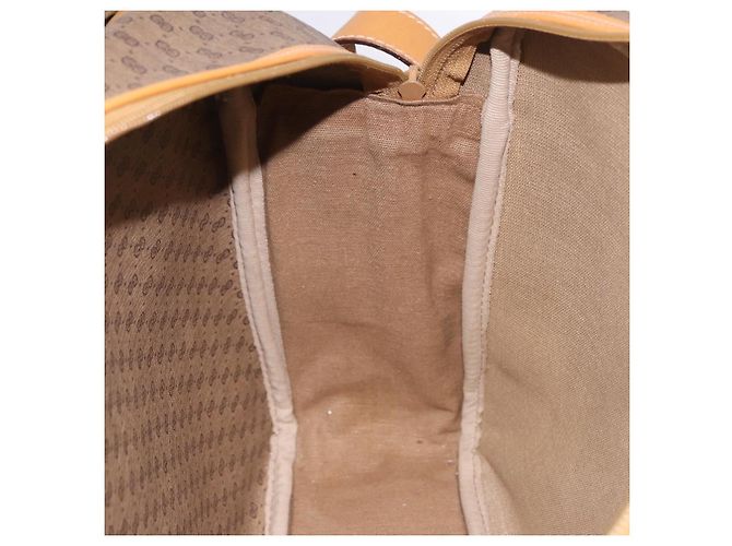 Sac à bandoulière GUCCI Micro GG Supreme en PVC Beige Or Auth ep14952 Doré - vue 21