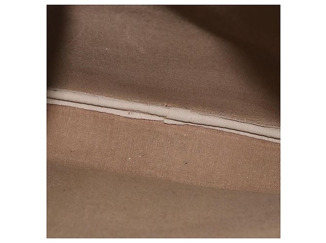 Sac à bandoulière GUCCI Micro GG Supreme en PVC Beige Or Auth ep14952 Doré - vue 23