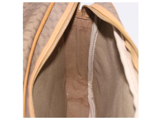 Sac à bandoulière GUCCI Micro GG Supreme en PVC Beige Or Auth ep14952 Doré - vue 25