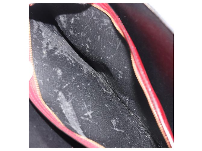 Borsa LOUIS VUITTON Epi Varenne Nera Rossa M52387 LV Auth ka5103 Nero Rosso - vista 11