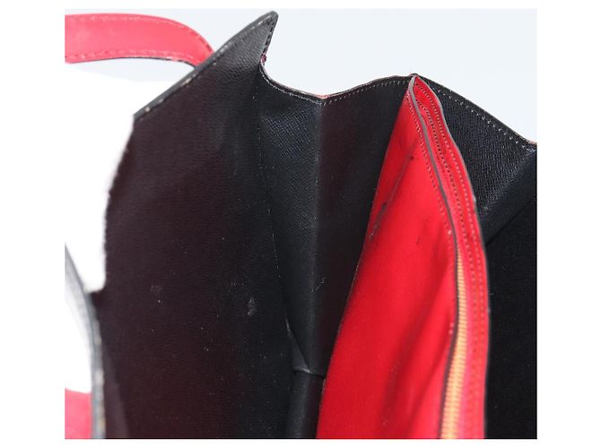 Borsa LOUIS VUITTON Epi Varenne Nera Rossa M52387 LV Auth ka5103 Nero Rosso - vista 19