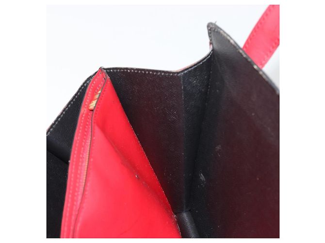 Borsa LOUIS VUITTON Epi Varenne Nera Rossa M52387 LV Auth ka5103 Nero Rosso - vista 20