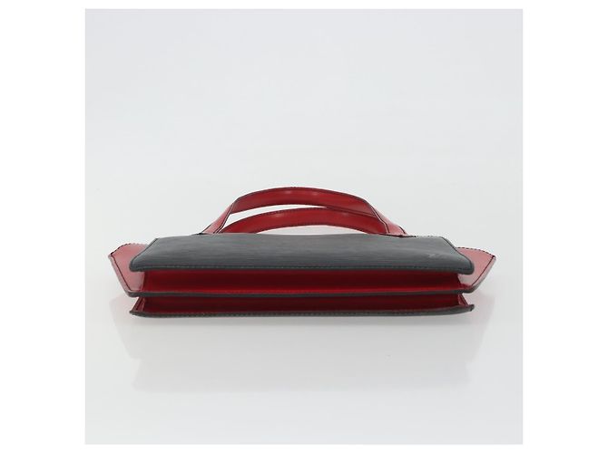 Borsa LOUIS VUITTON Epi Varenne Nera Rossa M52387 LV Auth ka5103 Nero Rosso - vista 5