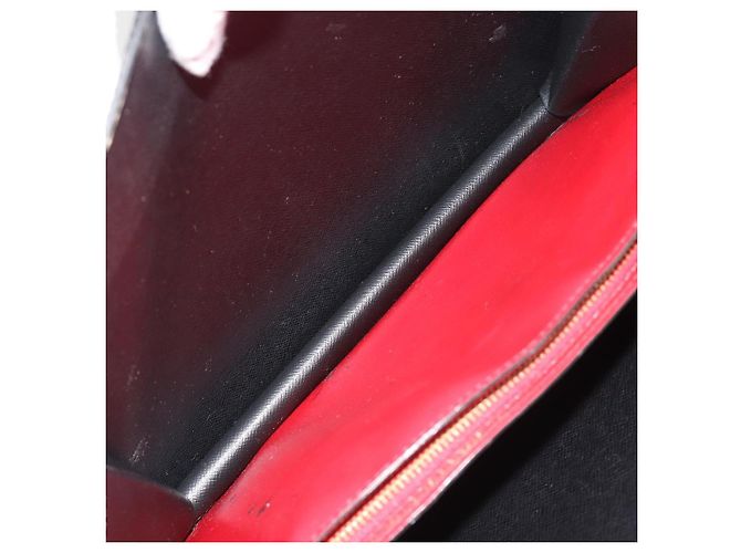 Borsa LOUIS VUITTON Epi Varenne Nera Rossa M52387 LV Auth ka5103 Nero Rosso - vista 9