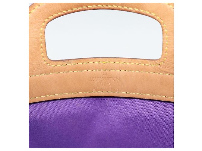 LOUIS VUITTON Borsa Vernis Stanton Purple Viole M91079 LV Auth BA13989 Porpora - vista 10