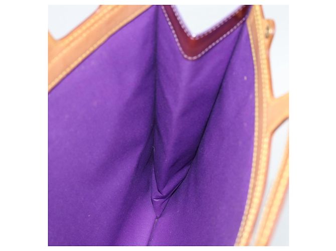 LOUIS VUITTON Borsa Vernis Stanton Purple Viole M91079 LV Auth BA13989 Porpora - vista 17