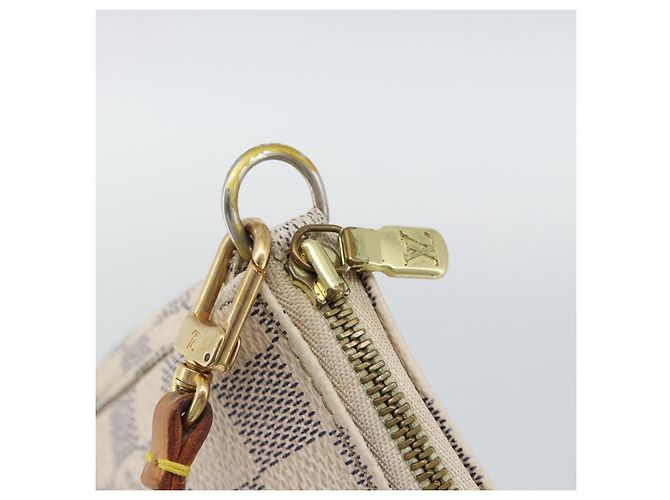 LOUIS VUITTON Damier Azur Pochette Accessoires Pouch N51986 LV Auth 191661A - vista 10