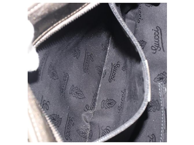 Borsa Tote GUCCI GG Implementation PVC Bronzo Argento 211133 Auth mr2649 - vista 23
