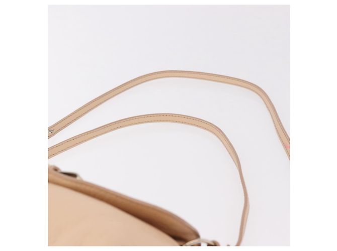 Chloé Borsa Chloe Lily in Pelle 2way Beige Oro Auth hk3885 D'oro - vista 14