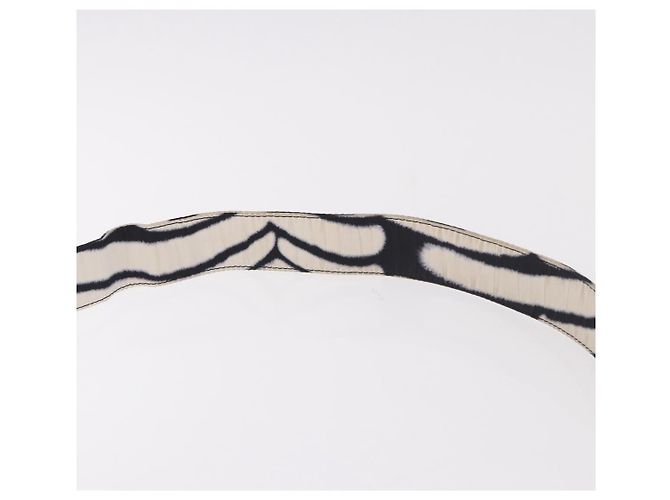 CHANEL Chanel Borsa a Spalla Sportiva Reversibile Zebra Bianca CC Auth BA14015 Bianco Stampa zebra - vista 14