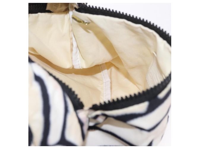 CHANEL Chanel Borsa a Spalla Sportiva Reversibile Zebra Bianca CC Auth BA14015 Bianco Stampa zebra - vista 21