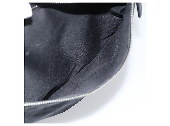 FENDI Zucca Canvas Tote Bag Nylon Schwarz Silber Authentisch ar13992 - Ansicht 22