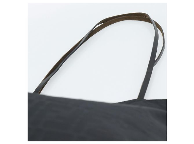 FENDI Zucca Canvas Tote Bag Nylon Schwarz Silber Authentisch ar13992 - Ansicht 8
