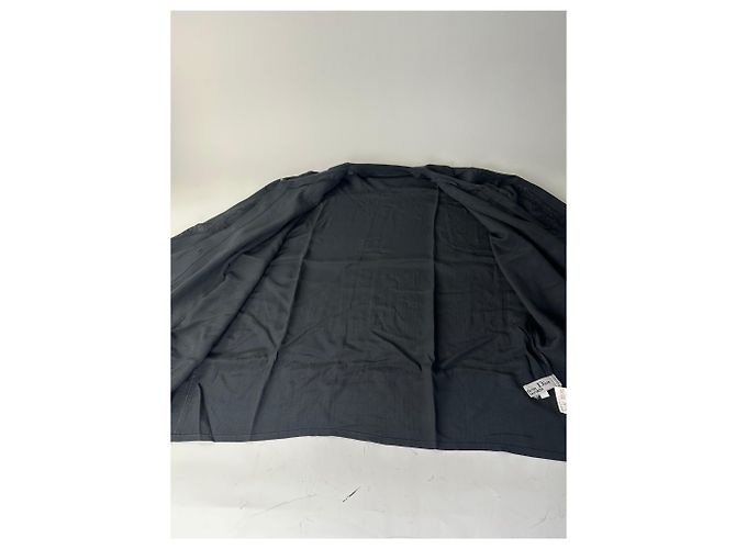 Camicetta in seta vintage Dior nera M Nero - vista 9
