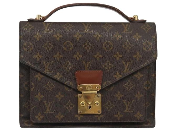 LOUIS VUITTON Borsa Monogram Monceau 28 M51185 LV Auth ka5201 Monogramma - vista 13