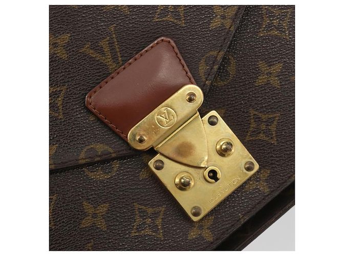 LOUIS VUITTON Borsa Monogram Monceau 28 M51185 LV Auth ka5201 Monogramma - vista 20
