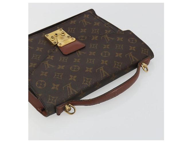 LOUIS VUITTON Borsa Monogram Monceau 28 M51185 LV Auth ka5201 Monogramma - vista 6