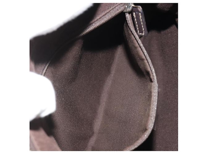 Borsa a Spalla GUCCI GG Canvas Beige Oro 203257 Auth mr2643 D'oro - vista 22