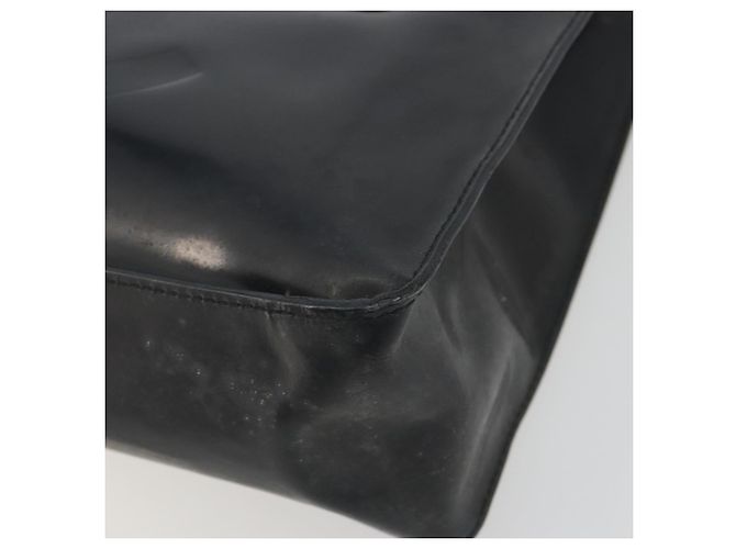 Borsa Tote CHANEL in vernice nera CC Auth BA14017 Nero - vista 14