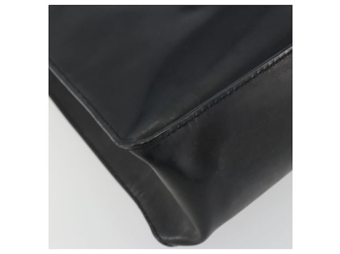Borsa Tote CHANEL in vernice nera CC Auth BA14017 Nero - vista 15
