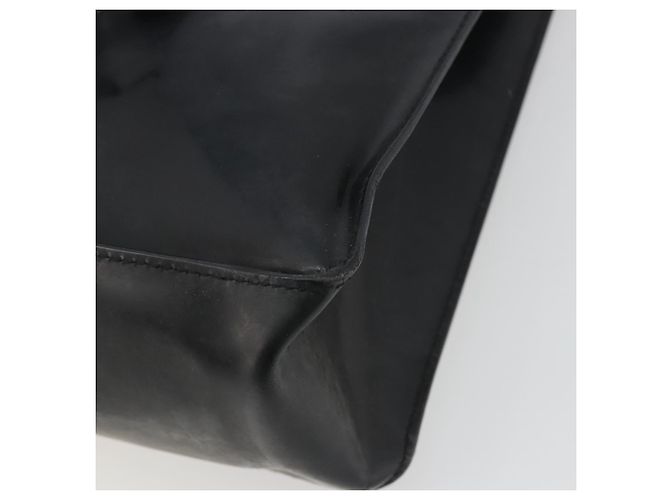Borsa Tote CHANEL in vernice nera CC Auth BA14017 Nero - vista 16