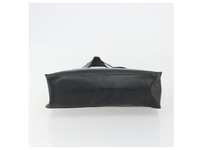 Borsa Tote CHANEL in vernice nera CC Auth BA14017 Nero - vista 5