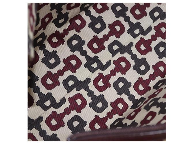 Borsa Tote GUCCI GG Canvas Guccissima in pelle marrone e oro 145993 Auth 191338V - vista 10