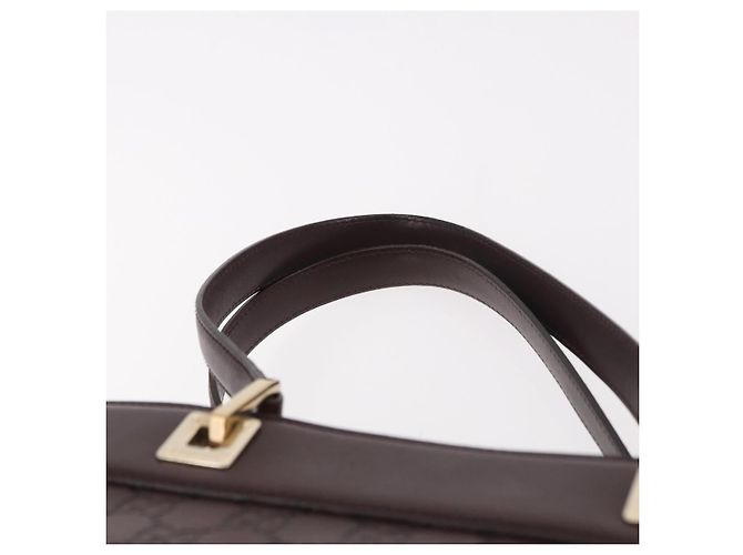 Borsa Tote GUCCI GG Canvas Guccissima in pelle marrone e oro 145993 Auth 191338V - vista 14