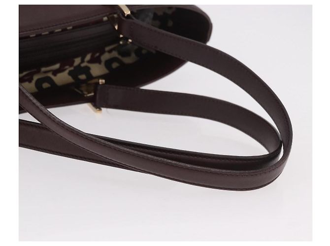Borsa Tote GUCCI GG Canvas Guccissima in pelle marrone e oro 145993 Auth 191338V - vista 8
