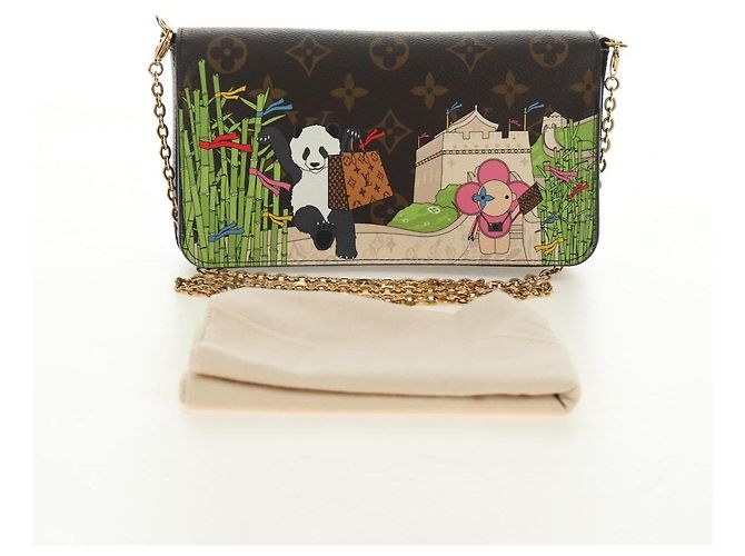 LOUIS VUITTON Monogram Vivienne Pochette Felice Bag M80992 LV Auth 190096SAM Monogramma - vista 12