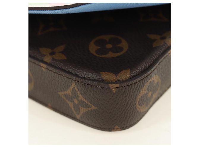 LOUIS VUITTON Monogram Vivienne Pochette Felice Bag M80992 LV Auth 190096SAM Monogramma - vista 15