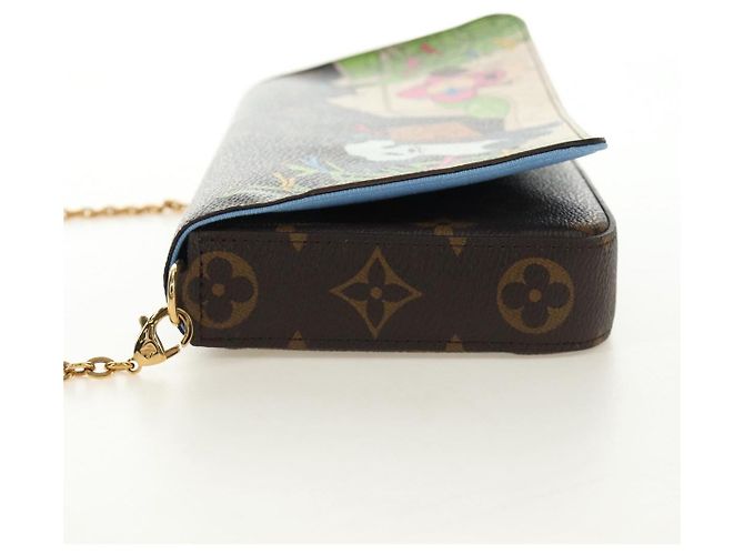 LOUIS VUITTON Monogram Vivienne Pochette Felice Bag M80992 LV Auth 190096SAM Monogramma - vista 3