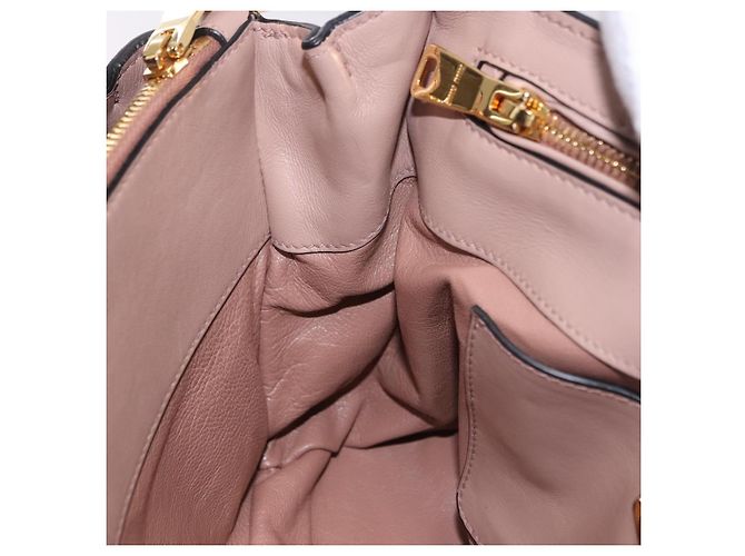 Miu Miu Handtasche aus Leder 2-Wege Rosa Gold Auth bs36019A Pink Golden - Ansicht 24