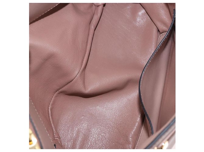 Miu Miu Handtasche aus Leder 2-Wege Rosa Gold Auth bs36019A Pink Golden - Ansicht 25