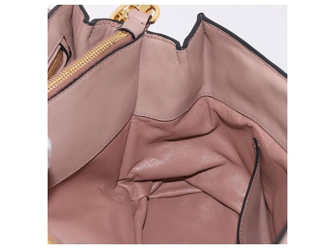 Miu Miu Handtasche aus Leder 2-Wege Rosa Gold Auth bs36019A Pink Golden - Ansicht 26