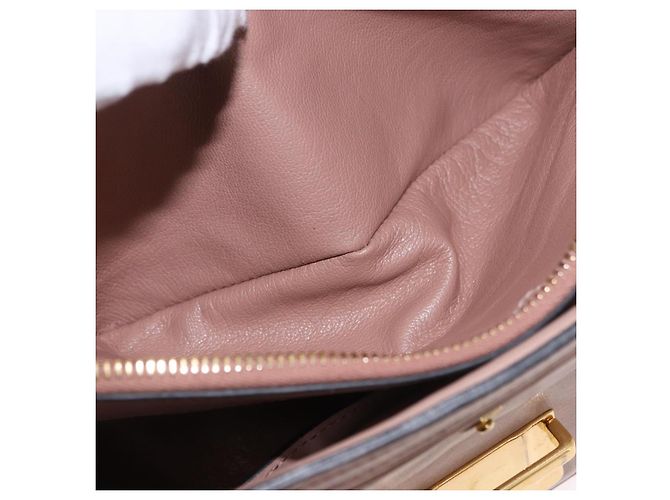 Miu Miu Handtasche aus Leder 2-Wege Rosa Gold Auth bs36019A Pink Golden - Ansicht 29