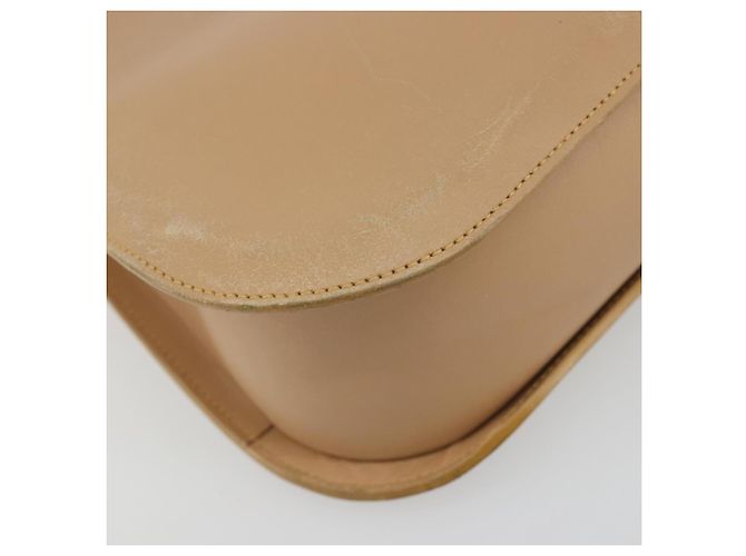 Borsa a Spalla GUCCI in Pelle Beige Argento 001 3767 Auth 190715 - Ansicht 16
