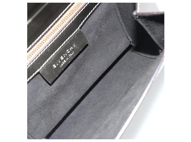 Borsa a Spalla GIVENCHY in Pelle Argento Oro Auth ka5134 D'oro - vista 11