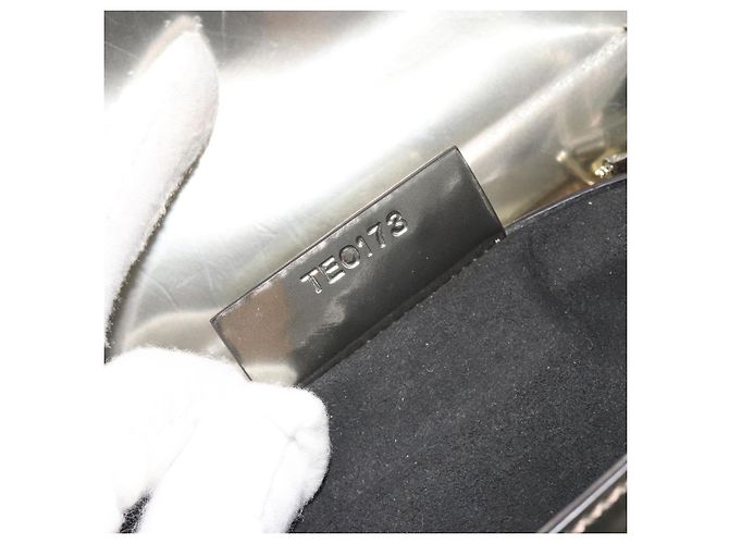 Borsa a Spalla GIVENCHY in Pelle Argento Oro Auth ka5134 D'oro - vista 12