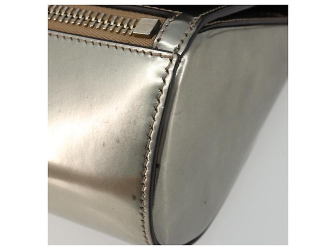Borsa a Spalla GIVENCHY in Pelle Argento Oro Auth ka5134 D'oro - vista 15