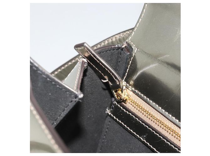 Borsa a Spalla GIVENCHY in Pelle Argento Oro Auth ka5134 D'oro - vista 24