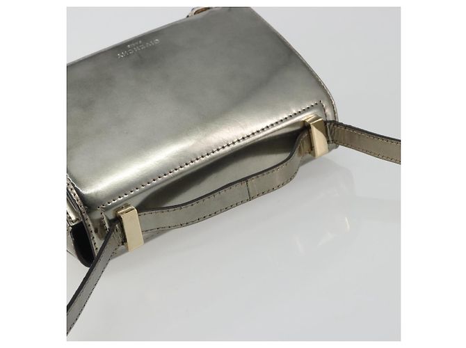 Borsa a Spalla GIVENCHY in Pelle Argento Oro Auth ka5134 D'oro - vista 6