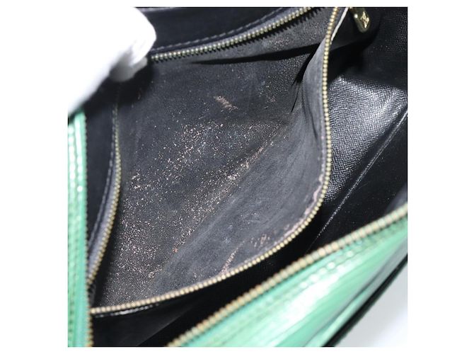 LOUIS VUITTON Epi Trocadero 27 Shoulder Bag Green M52314 LV Auth 186398 Verde - vista 11