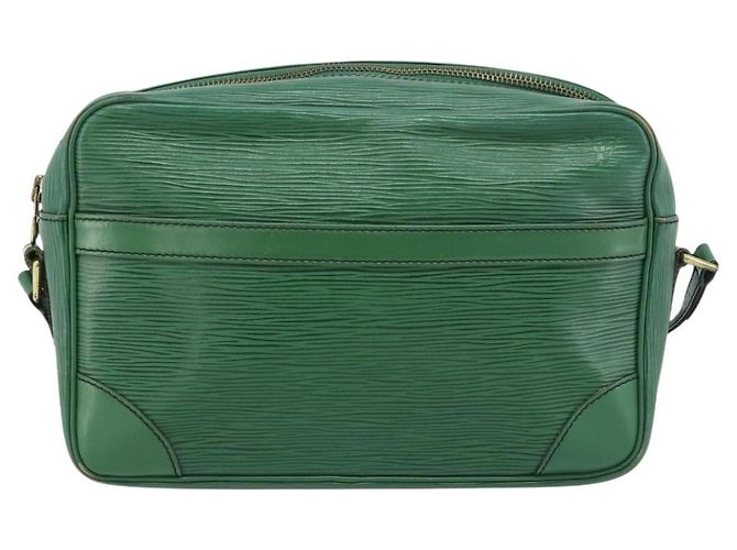 LOUIS VUITTON Epi Trocadero 27 Shoulder Bag Green M52314 LV Auth 186398 Verde - vista 13