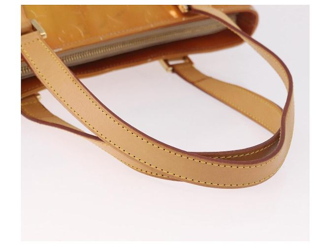 LOUIS VUITTON Borsa Monogram Vernis Houston Beige M91004 LV Auth 191517 - vista 10