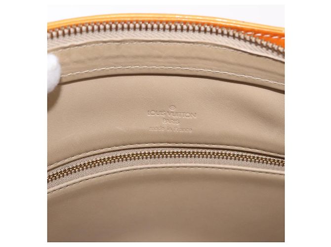 LOUIS VUITTON Borsa Monogram Vernis Houston Beige M91004 LV Auth 191517 - vista 20